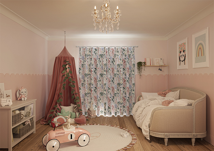 Wisteria, Blush - Made to Measure Curtains - Image 14